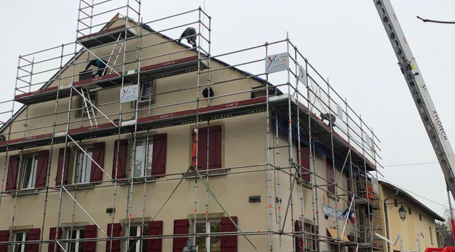 renovation toiture mairie eincheville