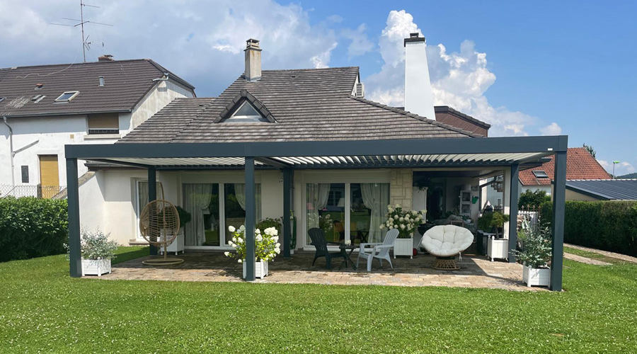 Une pergola qui s'adapte à votre mode de vie